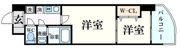 神戸駅 徒歩11分 3階の物件間取画像